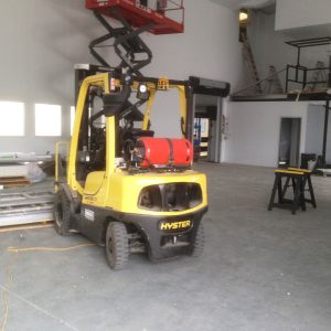 an image of a forklift